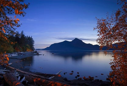 View of the lake in Britannia Beach